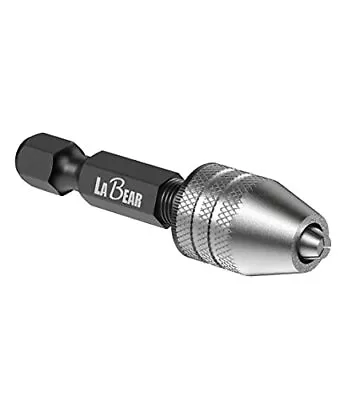 LABEAR Drill Chuck Keyless Mini Adapter Â¼ Inch Hex Shank | 0.3-3.2Mm Capacit... • $15.76