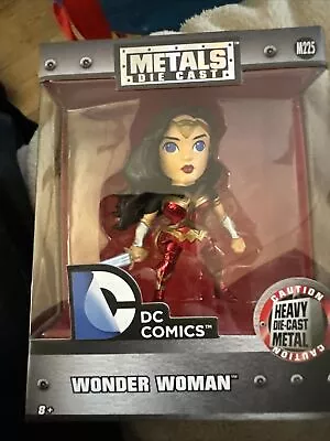 Jada Metals Diecast DC Comics - Wonder Woman 4 Inch Scale Figure • £10