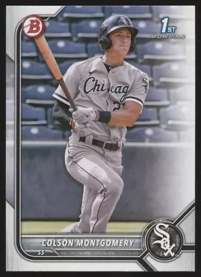 2022 Bowman #BP-71 Colson Montgomery  Chicago White Sox • $1.59