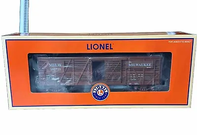 Lionel 6-52458 Milwaukee Road Cmstp&p 40-ton Stock Car Factory Weathered O Scale • $74