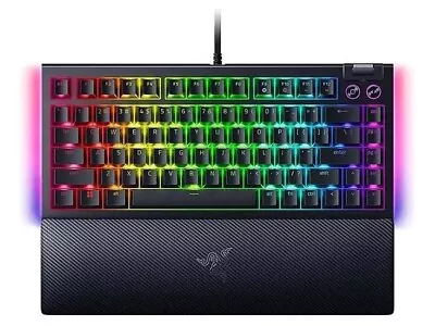 Razer BlackWidow V4 75% Hot-swappable Mechanical Gaming Keyboard - Black RZ03-05 • $389