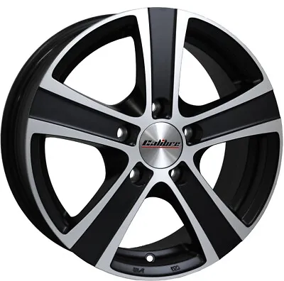 Alloy Wheels 16  Calibre Highway Black Pol For Volvo 850 (5 Stud) 92-97 • $750.99