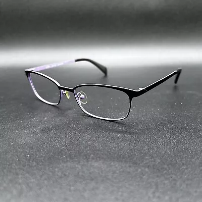 Legre LE5081 1247 Eyeglasses Frame Brown Purple 52-18-135 Used • $42