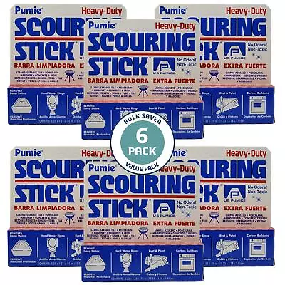 U.S. Pumice 1001 Pumie Scouring Stick Heavy Duty HDW 6 Count (Pack Of 1)  • $32.18