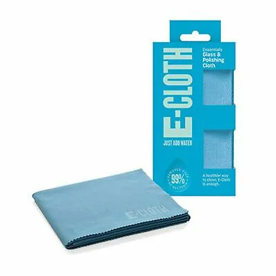 E-Cloth Glass Cleaning & Polishing Cloth Home Microfibre Window Cleaning Drying • £5.79