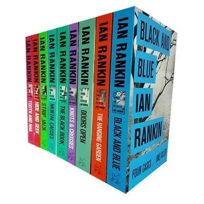 Ian Rankin Collection 9 Books Set A Rebus Novel Series Doors Open  Paperback NEW • £45.99