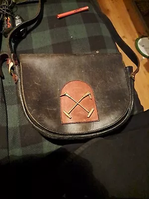 Vintage Leather Shoulder Bags Horse. • $52