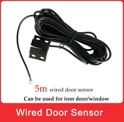 5m Wired Door Sensor NdFeB Magnetic Sensor Switch For Open Detector Iron Gate • $4.99