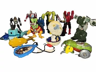 Huge VTG 90’s Transformer Action Figure Mixed Toy Lot • $70