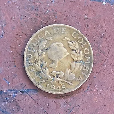 1945 Colombia 5 Centavos  • $6.97