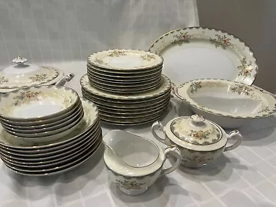 Vintage Meito Hand Painted China Set - 37 Pieces • $160