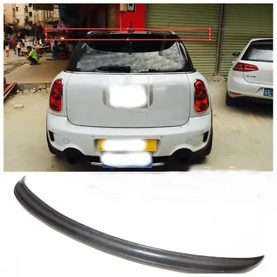 Real Carbon Fiber Rear Roof Spoiler Top Lip For BMW Mini R60 Countryman Cooper S • $179.80