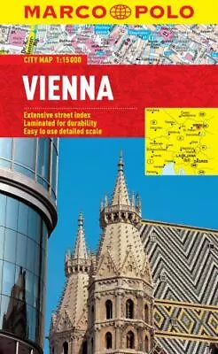 Vienna Marco Polo City Map (Marco Polo City Maps) Marco Polo 9783829769617 • $7.97