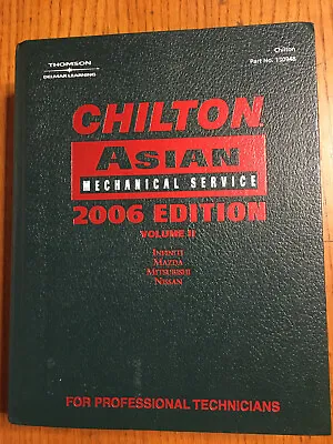 Mitsubishi Nissan Infinity Mazda 2002-2006 Tune-up Service Repair Manual Book 04 • $99.99