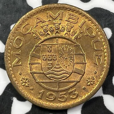 1953 Mozambique 50 Centavos (5 Available) High Grade! Beautiful! (1 Coin Only) • $7