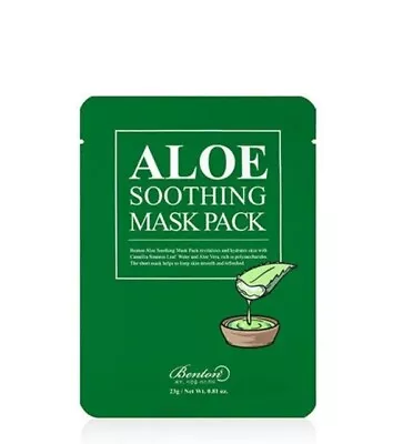 1 X BENTON Aloe Soothing Mask Pack - NEW Version Aloe Vera Mask - *UK Seller* • £2.99