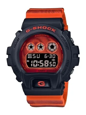 CASIO G-Shock DW-6900TD-4DR Time Distortion Series Watch G-Squad Display  *NWOB* • £149.99