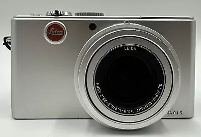 Leica D-Lux 2 Compact Camera Silver Tested & Working! Original Battery & Charger • $350