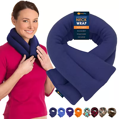 SunnyBay Microwave Heating Pad For Neck Shoulder Back - Wheat Filled 26x5 Inches • $29.99