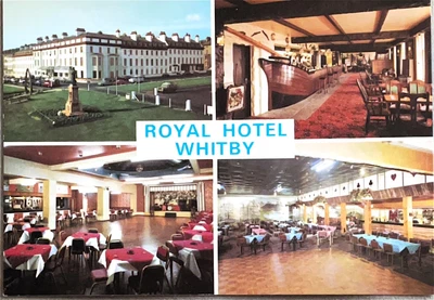 £3.50 • Buy Royal Hotel Whitby North Yorkshire Multi View Postcard Unposted 