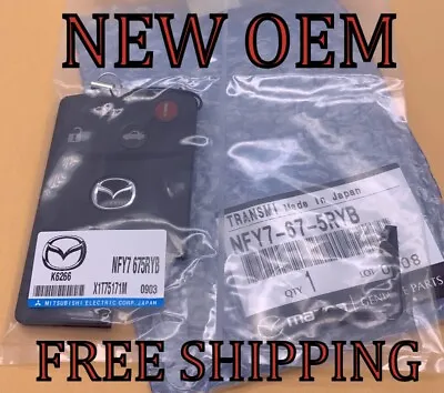 New Oem Mazda Mx-5 Rx-8 Smart Card Key Remote Fob Bgbx1t458ske11a01 Nfy7-67-5ryb • $950