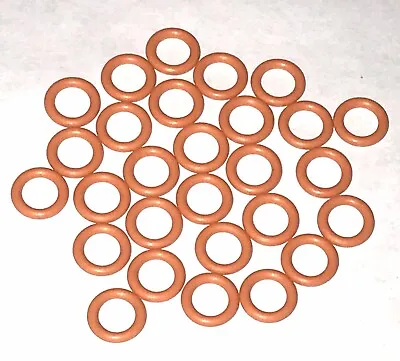 25pc Wacky O-rings For 4-5” Senko And Strike King Shim E Stick Lures ORANGE • $2.99