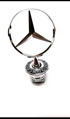 Mercedes-Benz Genuine Chrome Star Hood Ornament Emblem For 94-07 C E S Series • $24.99