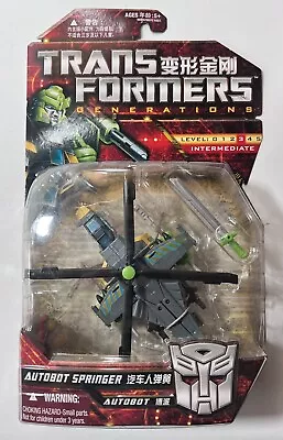 Transformers Generations Deluxe Class Autobot Springer New Sealed • $34.99