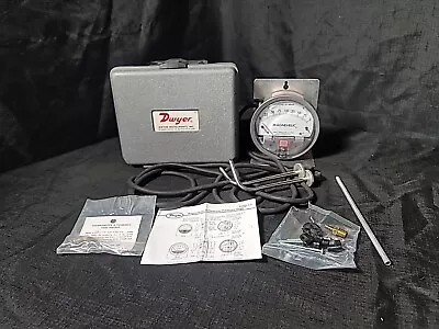 Dwyer 2002 Magnehelic Differential Pressure Gauge 0-2  Inch Water WC 15 PSIG Max • $49.99