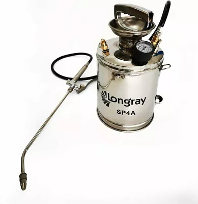 Longray SP4A Stainless Steel Sprayer 1 Gallon Metallic • $199.99