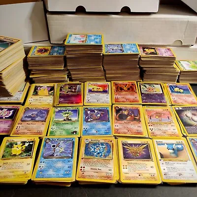 Old Pokemon Cards - HUGE Vintage Collection - 1st Edition - ALL WOTC 1999-2002 • $80.99