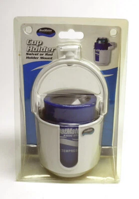 $20 • Buy Boatmates Marine Storage Boat Cup Holder Swivel Or Rod Mount White New In Pkg.