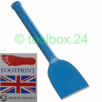 FOOTPRINT Heavy Duty Flooring Chisel 2 1/4  60mm (Stone Masonry Brick Bolster) • £10.99