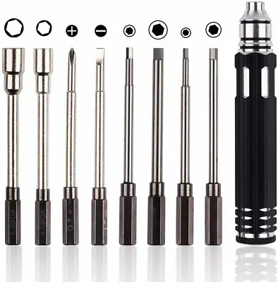 £15.99 • Buy 8 In 1 Repair Tool Kit Set Hex Screwdrivers For RC Drone Helicopter Toy Boat Car