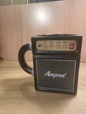 Amplifier Music Mug - Ceramic Guitarist Coffee Cup Tea Amped Novelty Gift Guitar • $8.98