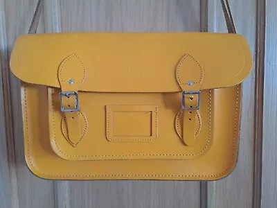 Cambridge Satchel Company Yellow Satchel 14inch • £50