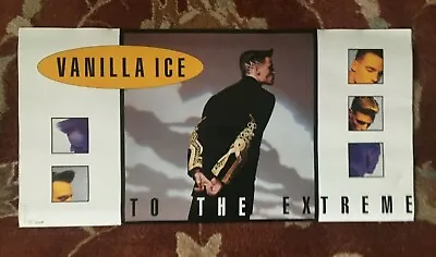 VANILLA ICE  To The Extreme  Rare Original Promotional Poster • $24.99