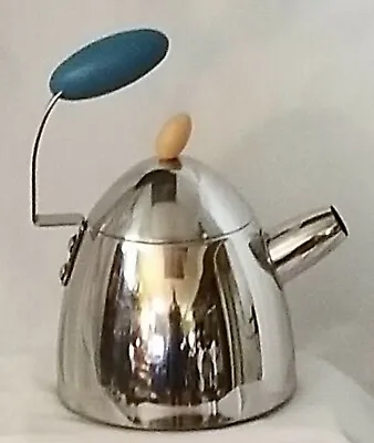 Michael Graves Signed Stainless Teapot Kettle No Whistle Pre-owned • $45.50