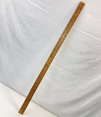 Vintage Turner-White Casket Co Yard Stick Winston-Salem NC Baltimore MD Funeral • $11.96