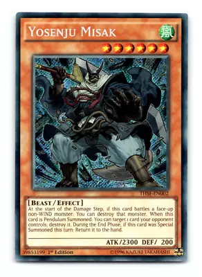 Yosenju Misak - THSF-EN002 - Secret Rare - 1st Editacion - Yugioh • $1.07