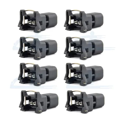 $9.99 • Buy 8pcs Fuel Injector Connector Adapter EV6 To EV1 USCAR LS2 LS3 LSX LS1 LT1 TPI