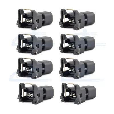 8pcs Fuel Injector Connector Adapter EV6 To EV1 USCAR LS2 LS3 LSX LS1 LT1 TPI • $9.98