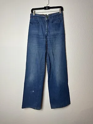 Vintage 70s Levis Buckleback Bell Bottom Jeans 29x32 • $155