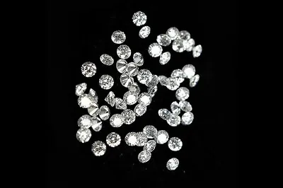 0.10ct Natural Loose Diamond Round Brilliant Cut I-J Color I2-I3 Clarity 50Pc • $27.59