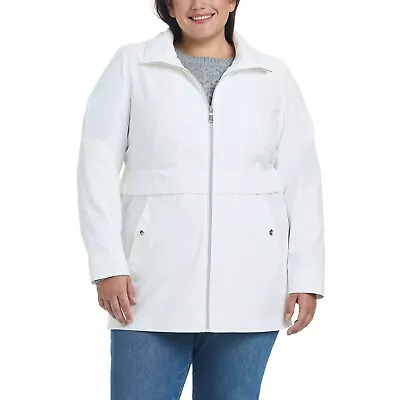 Vince Camuto Ladies' Rain Jacket WHITE  XXL • $44.99