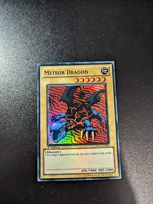 Meteor Dragon PRC1-EN001 Super Rare 1st Ed Yugioh • $3.86