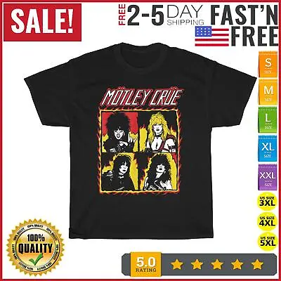 Motley Crue Shout At The Devil Vintage T Shirt Men Fashion 2023 Women T Shirt • $19.59