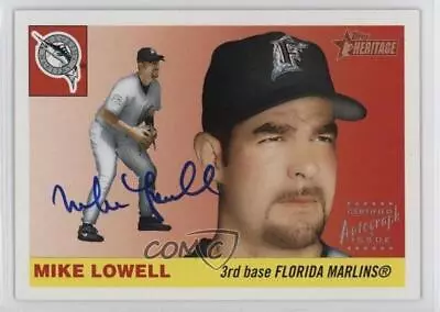 2004 Topps Heritage Real One Auto Mike Lowell #RO-ML Auto • $25.55