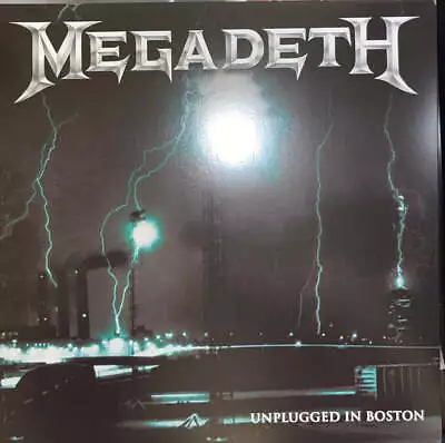 Megadeth – Unplugged In Boston Coke Bottle Clear Color Vinyl LP Record • $28.95