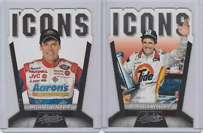 N-2017 Absolute Icons Darrell Waltrip And Michael Waltrip  Wa-1 • $1